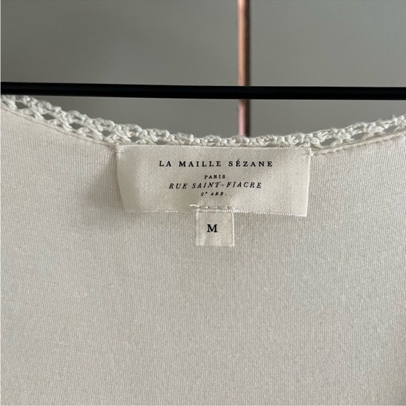 EUC Sézane Salma Dress in Cream - size M - Picture 8 of 10